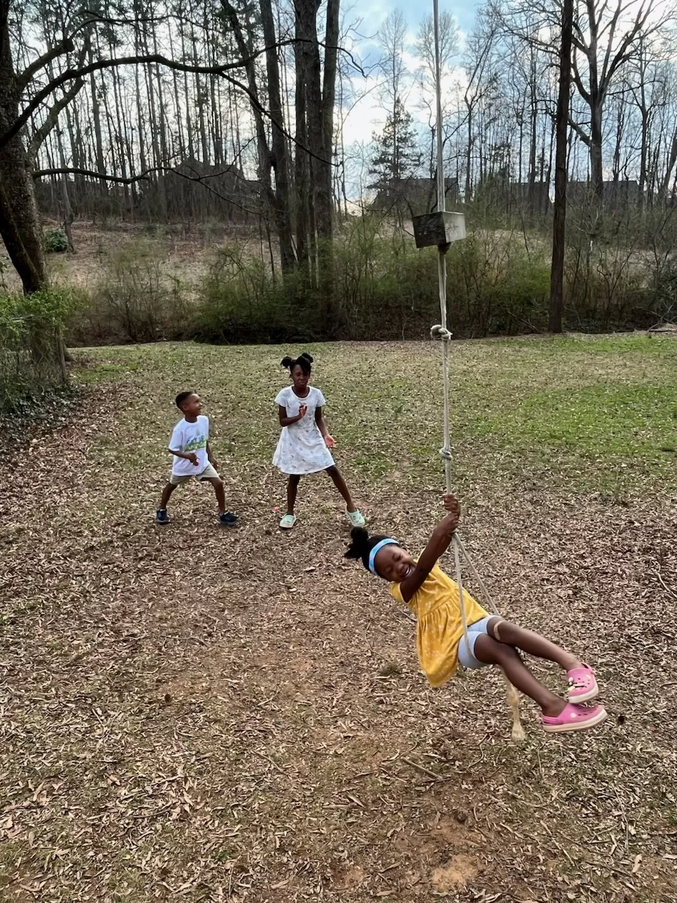 Kids Swinging